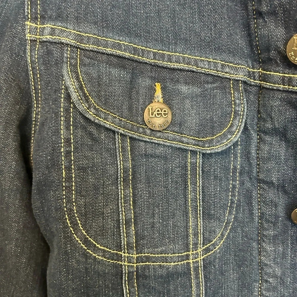 Lee Storm Rider vintage amazing black Sherpa insulated perfect women’s M mint!! - Picture 7 of 12